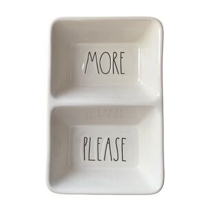Rae Dunn Artisan Collection More Please Bowl Dish